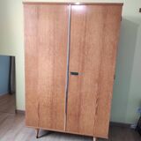 Scandinavian two-door wardrobe