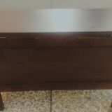 Coffre banquette de rangement en Bois de chêne massif, style classique