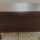 Solid oak wood storage bench chest, classic style