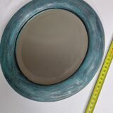 Oval beveled mirror, 29 cm