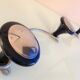 Moustache hook with three chrome heads / vintage 60s-70s