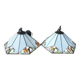Pair of vintage pendant lights