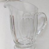 Carafe broc pichet en verre épais 1960