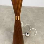 Scandinavian diabolo floor lamp in teak by Parker Knoll, 1960s