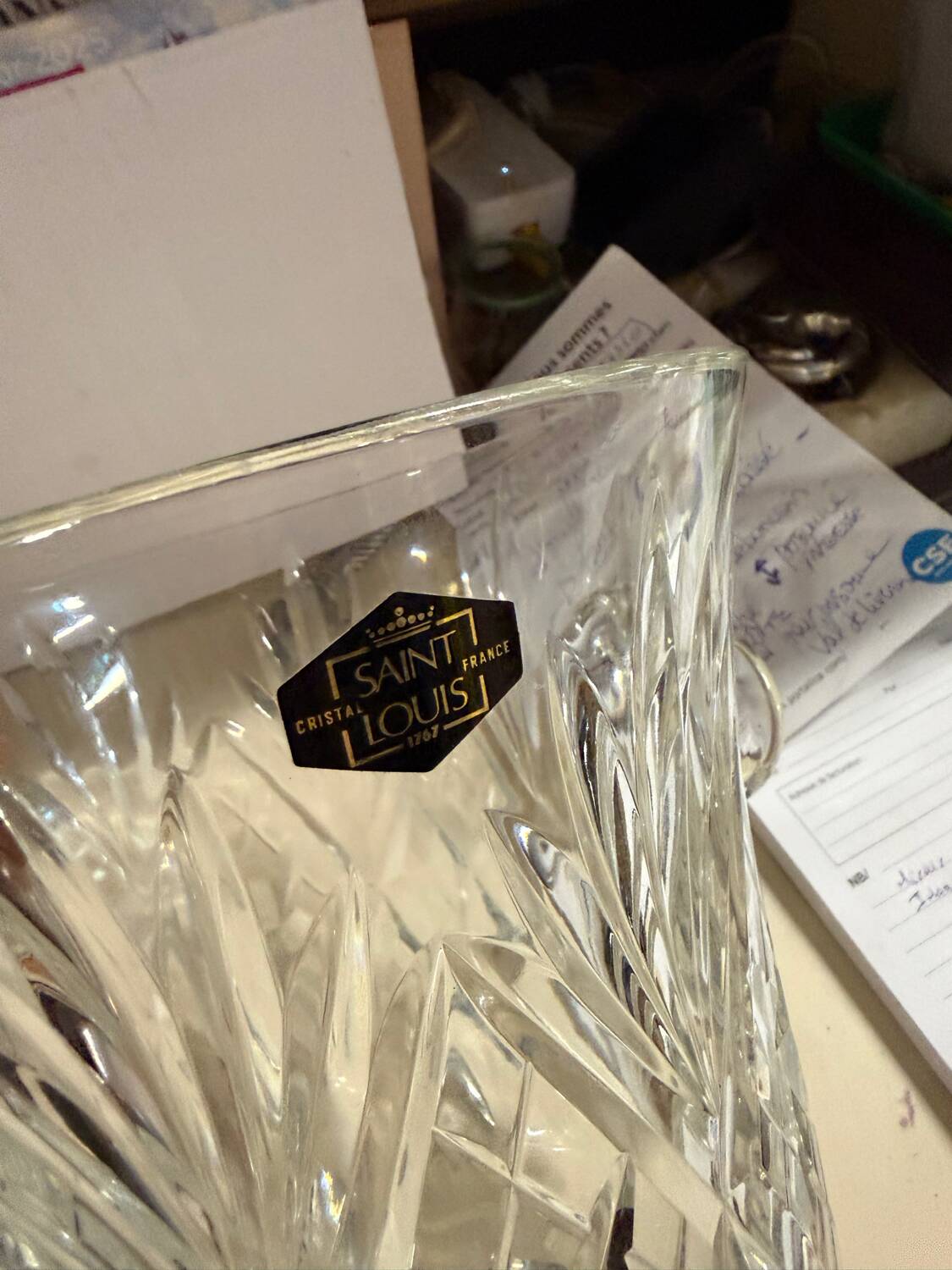 Sean at St Louis Crystal Champagne