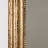 19th C Louis Philippe Mirror with Flowers