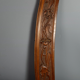 Art Nouveau frame carved wood 73x60 cm, foliage 55.5x36 cm for mirror SB