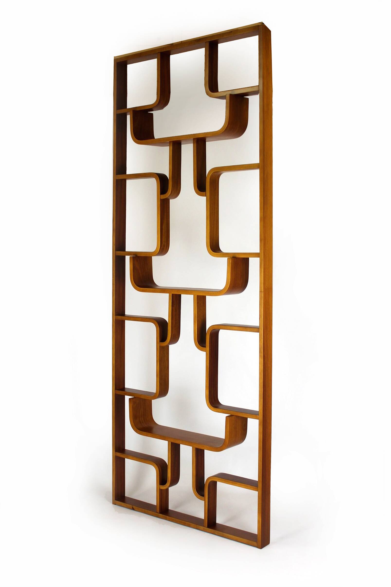 Paravent Mid-Century restauré par L. Volak pour Drevopodnik Holesov, 1960s
