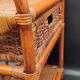 Vintage rattan bedside