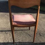 4 Re-lined Scandinavian chairs