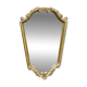 Baroque gold leaf mirror in Louis XV style 62x38cm
