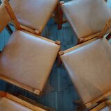 Chaises en skaï