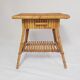 Rattan bedside awarded to Louis Sognot 1950