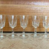 Set of 5 shot glasses - made in France