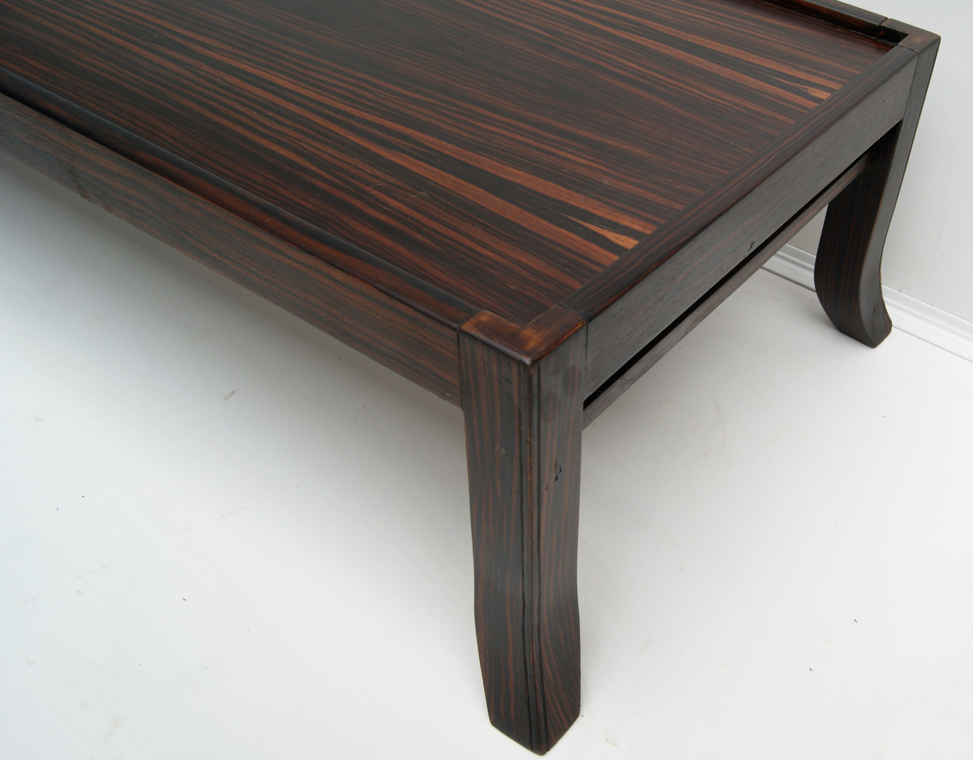 Macassar ebony coffee table 1970