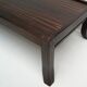 Table basse ébène de Macassar 1970