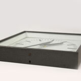 Industrial Square Railway Clock from Pragotron 1970s