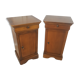 Louis Philippe style pair of nightstand