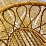 Rattan child crib