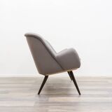 2.5-seater cocktail sofa, 1950s. Professionally restored.