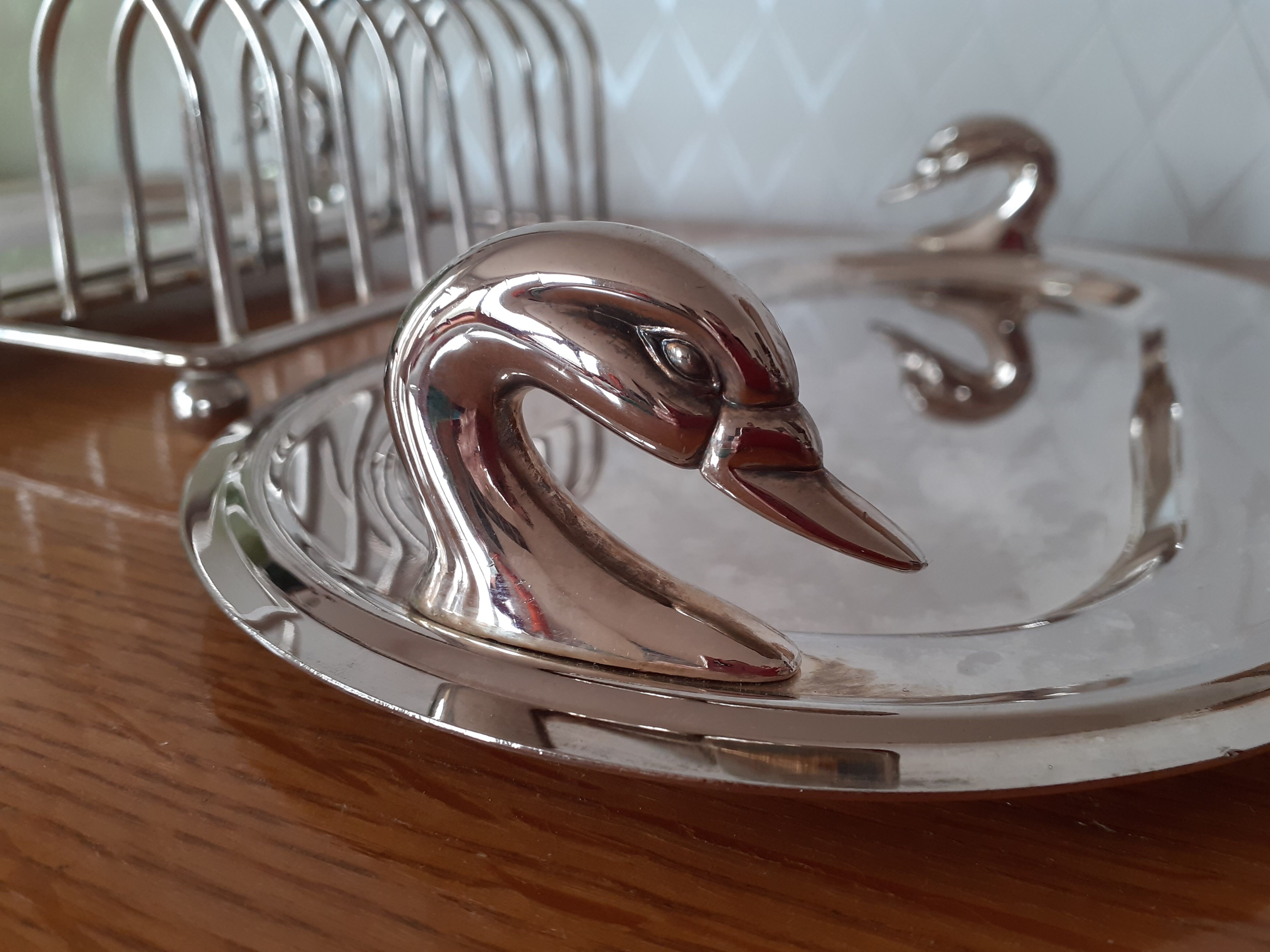 Two foie gras dishes and their toast holder