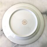 Set of 11 porcelain dessert plates