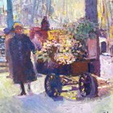 Parisian florist signed Landauer