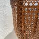 Italian plant holder in woven rattan