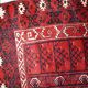 Vintage carpet turkmen engsi handmade 124cm x 165cm 1970s - 1c431