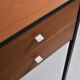 Metal and laminate desk, Meurop, 1960s
