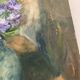 Oil on canvas still life "The Mimosa"