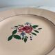 Sarreguemines hand-painted presentation plate