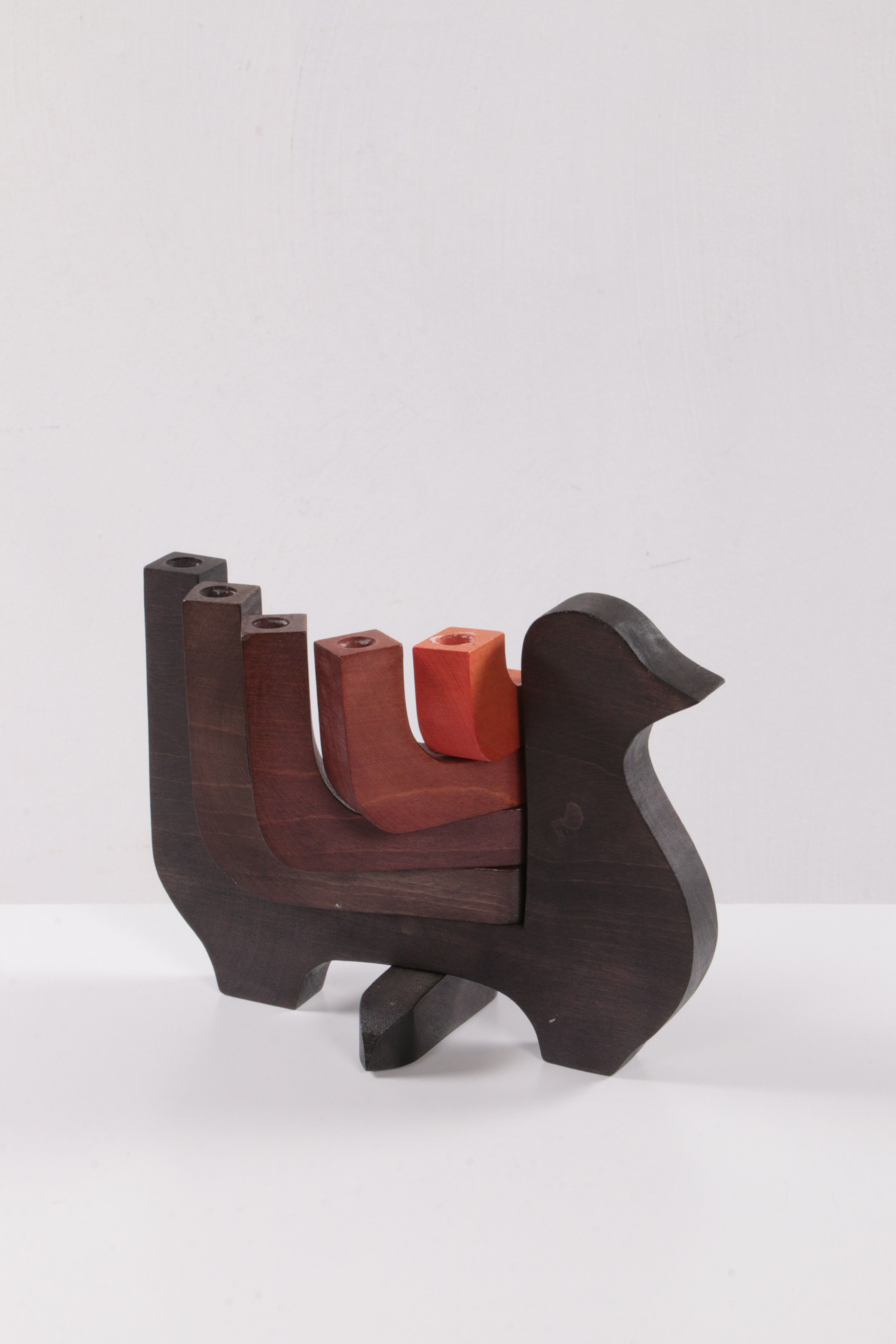 Handmade candle holder design by Don Shoemaker, 1970 Mexico