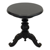 Side table leg tripod Napoleon III