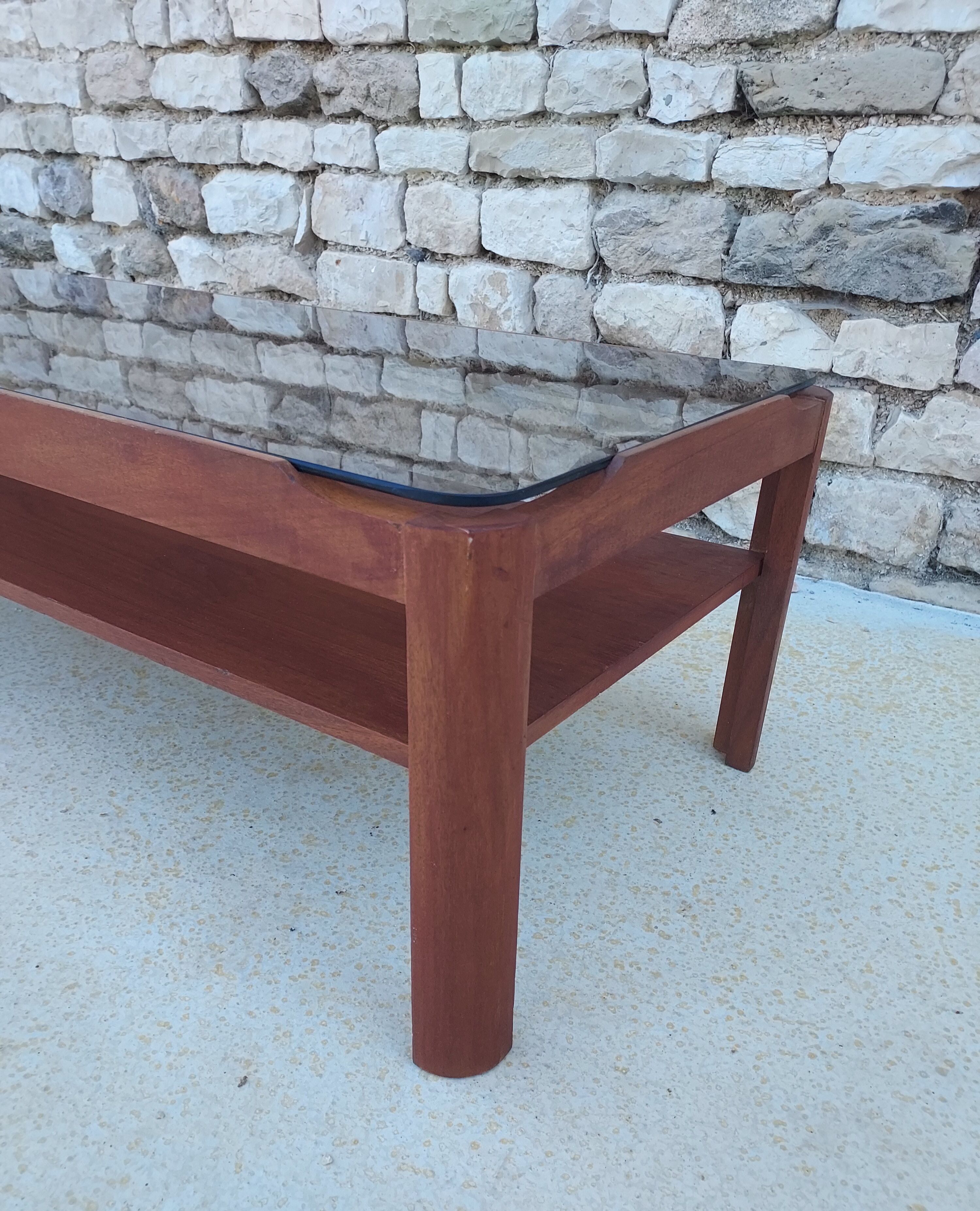 Myer teak coffee table