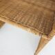 Set of two wicker bed side tables, France 1960's