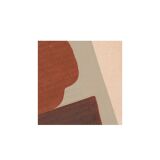 Paintings on old paper - abstract paintings signed Eawy