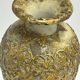 Ancient China baluster vase, jade and gold ornaments, Song