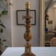 Wooden lamp base