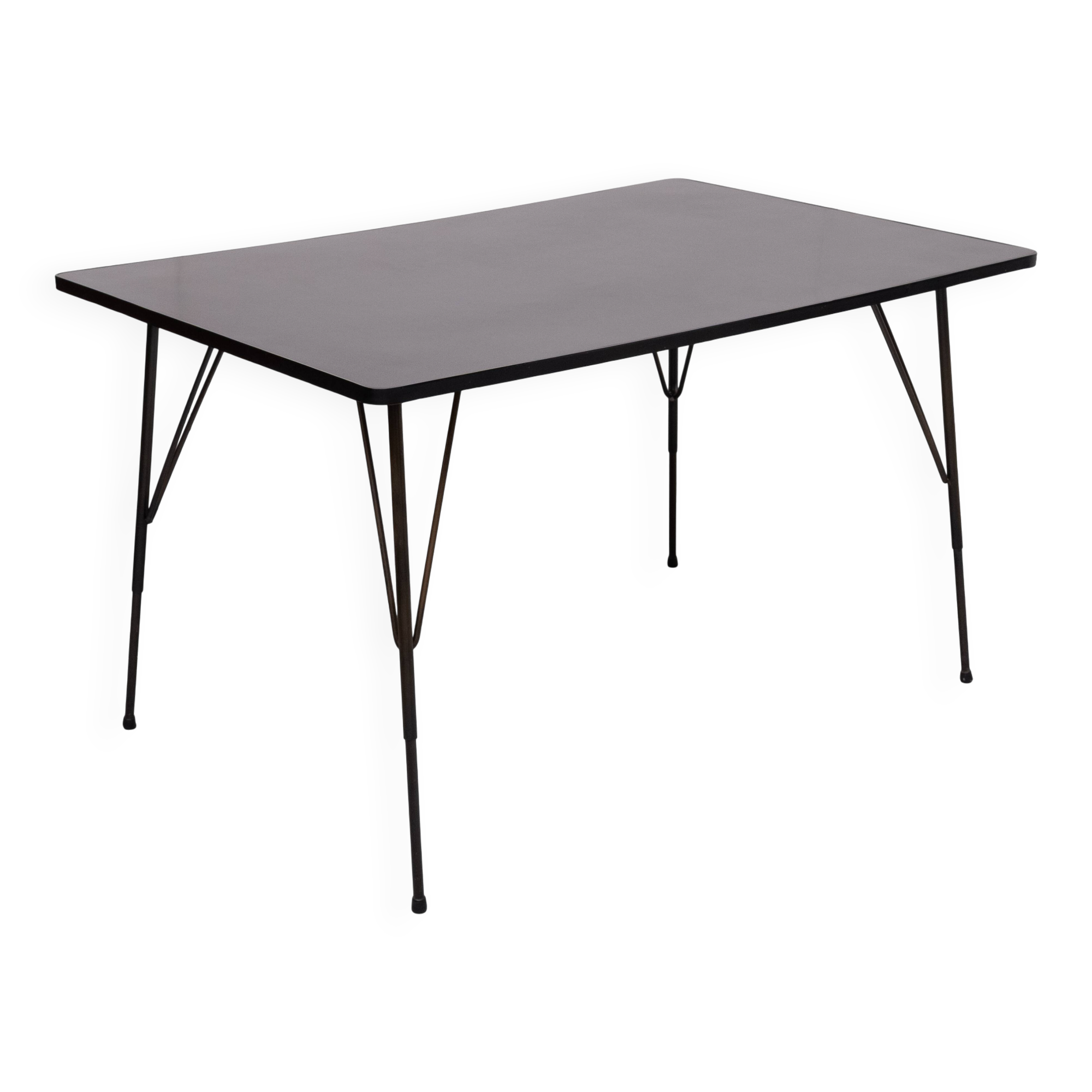 1950s Adjustable dining / coffee table by Rudolf Wolf for Elsrijk, Holland