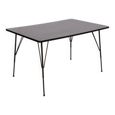 Table à manger / table basse réglable des années 1950 par Rudolf Wolf pour Elsrijk, Hollande