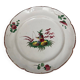 18th century Islettes earthenware plate with Chinese decoration