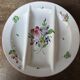 7 Asparagus Plates Late 19th Century Opaque Earthenware Luneville France