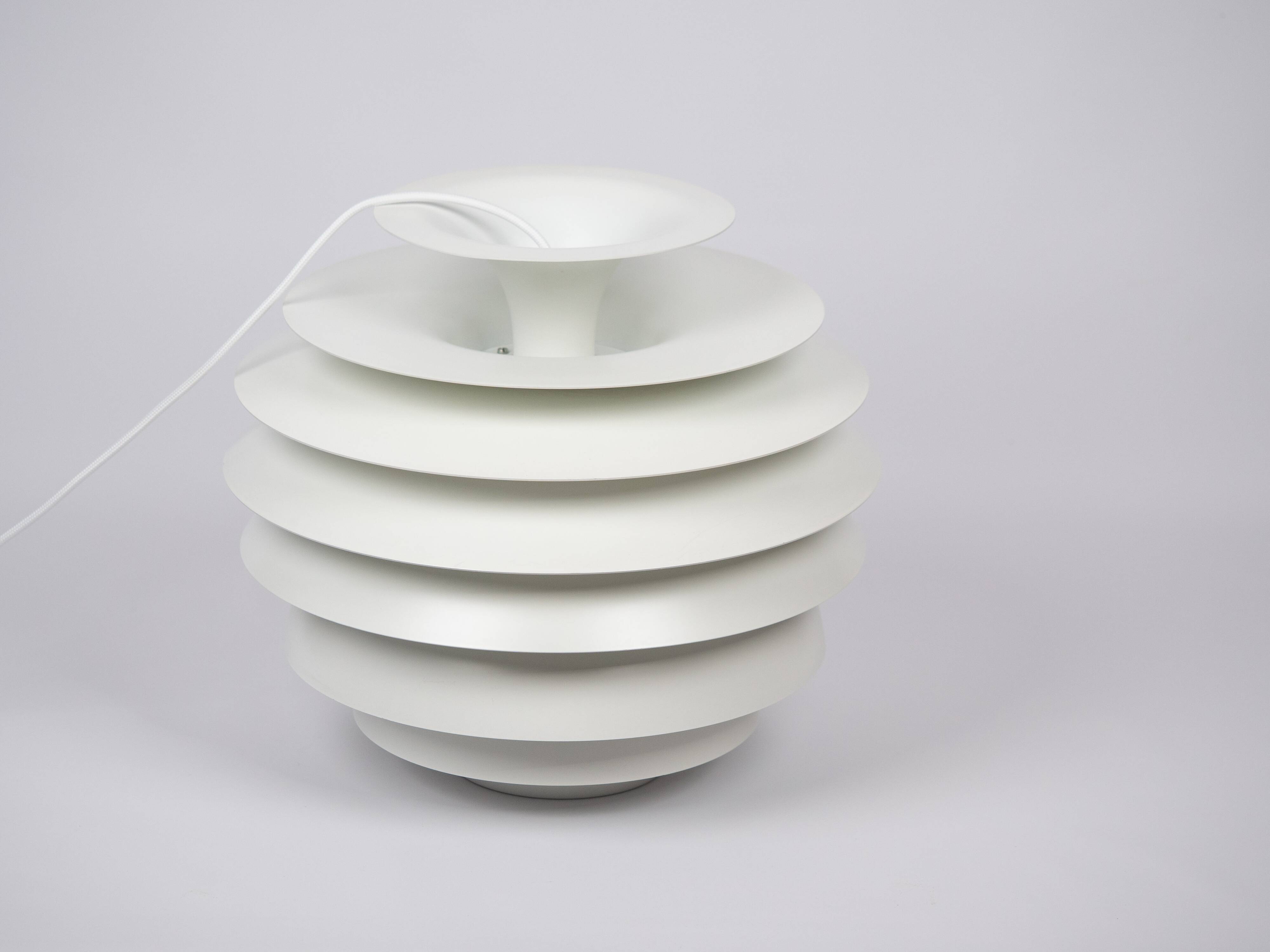 Danish vintage pendant lamp Barcelona by Bent Karlby, Lyfa, 1960s