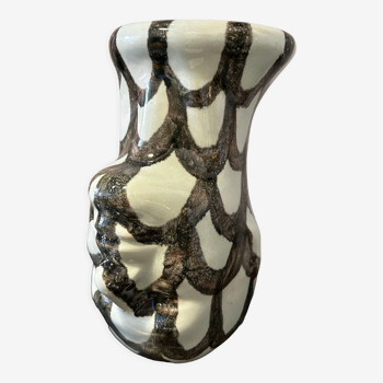 Vase "Tête" en porcelaine
