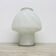 Lampe de table champignon en verre de Murano des années 1970.