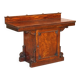 Buffet William IV in carved Cuban hardwood, circa 1830.