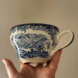 Antique English porcelain cup Lochs of Scotland Enoch Wedgwood