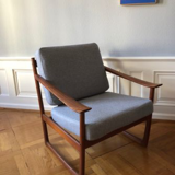 Danish FD130 armchair by Peter Hvidt & Orla Mølgaard-Nielsen for France & Søn, 1960