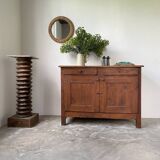 Jam cabinet, folk art furniture, oak, 19th century